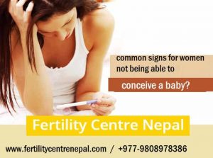 common signs for women not being able to conceive a baby